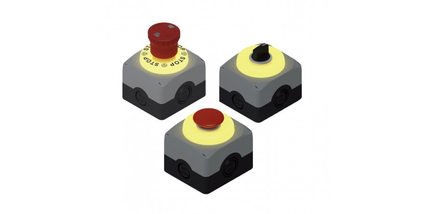 Blinking illuminated disc EROUND line - Pizzato